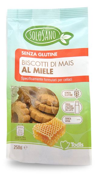 Biscotti di mais al miele