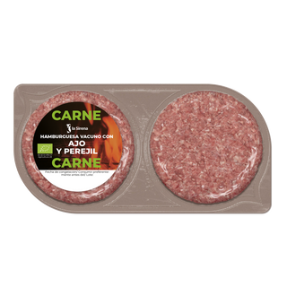Hamburguesas De Vacuno Ajo Y Perejil Bja