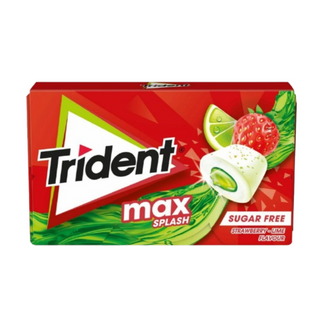 Pasta de Dentes Max Splash, Morango e Lima Trident 22G