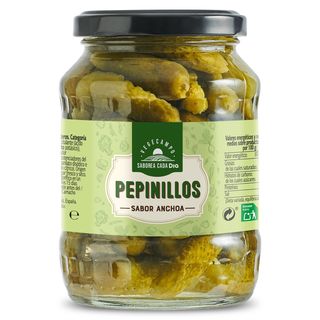 Pepinillos Sabor Anchoa Dia Vegecampo Frasco 180 G