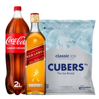 Pack Johnnie Walker Red y Coca-Cola Normal