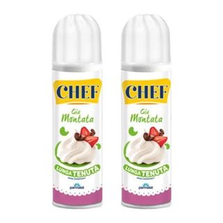 Pack 2x Chef Panna Montata Spray 250ml