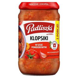 Pudliszki Klopsiki w sosie pomidorowym 590g