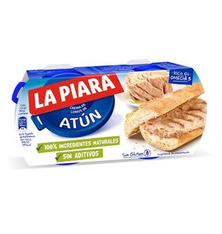 Paté La Piara Atún 100% Ingredientes Naturales 2 Uds.