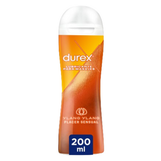 Durex Lubricante y Gel de Masaje Sensual con Ylang Ylang 200ml