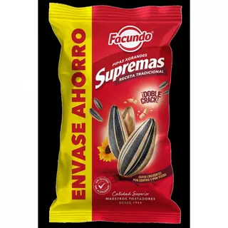 Pipas Suprema Facundo 190 Gr.