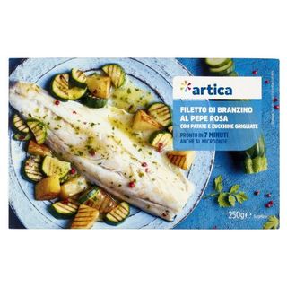 Branzino Patate Zucc 250G Artica