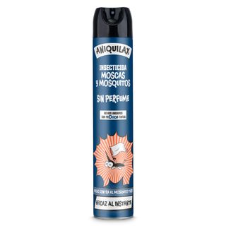Insecticida Moscas Y Mosquitos Sin Perfume Aniquilax De Dia Spray 750 Ml