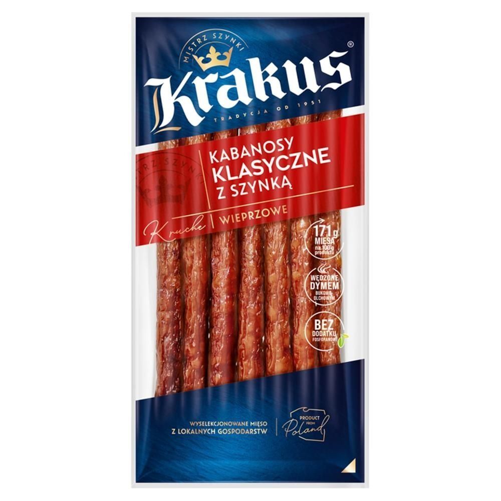 Kiełbasy suche, salami, kabanosy