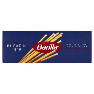 Barilla Pasta Bucatini N.9 100% Grano Italiano 500G - 088500