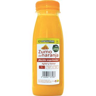 Zumo Naranja Recién Exprimido, Botella 1 L