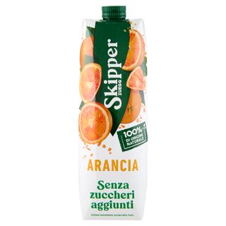 Zuegg Skipper Arancia Senza zuccheri aggiunti 1000 ml