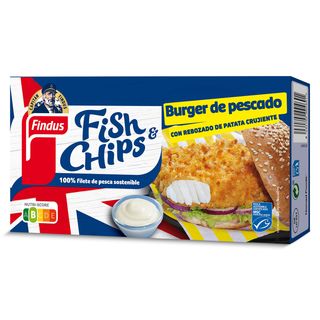 Burger De Pescado Msc Findus Caja 270 G