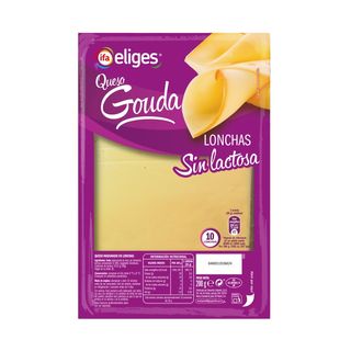IFA ELIGES Queso Gouda Loncha Sin Lactosa, 200G