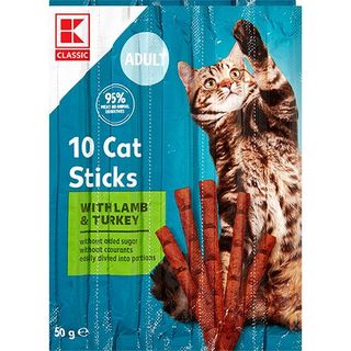 K-Classic Przysmak dla kota Sticks jagnięcina 10x5 g