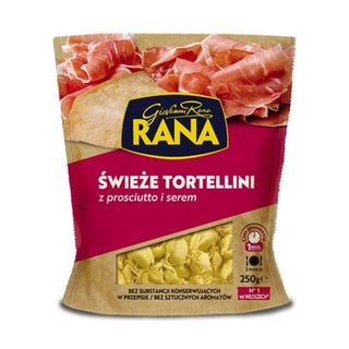 Rana Tortellini z prosciutto i serem 250 g