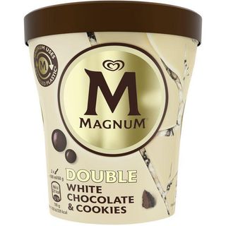 Helado De Chocolate Blanco&Cookies Magnum, Tarrina 300 Gr. (22211007)