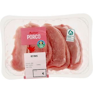 AUCHAN Bifanas de Porco (1 un = 455 g aprox)
