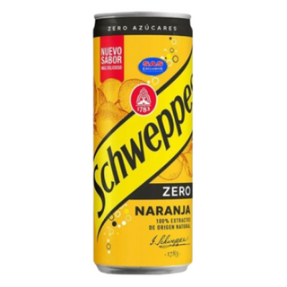 Schweppes Refresco Naranja Zero Lata 330ml