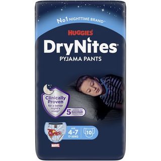 DRYNITES Pañales Niño 4-7 Años 10 Unidades
