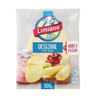 Limiano Queijo Flamengo em Fatias sem Lactose embalagem 200 g - 18382701417