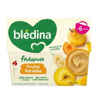 Bolsa Puré de Fruta Frutos Variados +6 Meses Blédina 380G