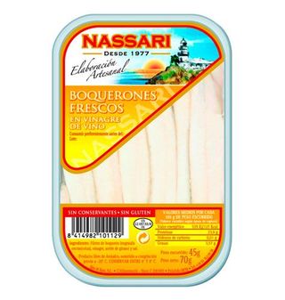Boquerón Nassari Vinagre Bandeja 45 G