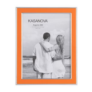 Portafoto arancione con argento Miro Silver, - foto 13x18 cm