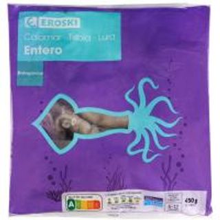 Calamar Patagónico Entero Bolsa 450 Gr. (19873132)