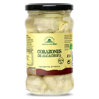 Corazones De Alcachofas Vegecampo De Dia Frasco 165 G