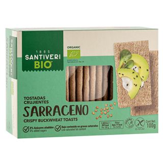 Tostadas Ligeras S/Glutentrigo Sarraceno Bio Santiveri