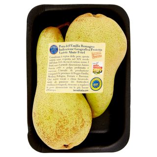 Terre d'Italia Pere dell'Emilia Romagna Indicazione Geografica Protetta Varietà Abate Fetel kg 0.45
