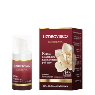 Uzdrovisco Gardenia Krem kolagenowy na zmarszczki pod oczy 15ml