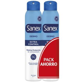 Desodorante Spray Extra Control Sanex 2X200Ml