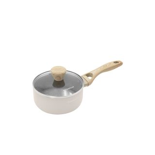 Casseruola 16 cm taupe Cooking Therapy - 1 manico e coperchio