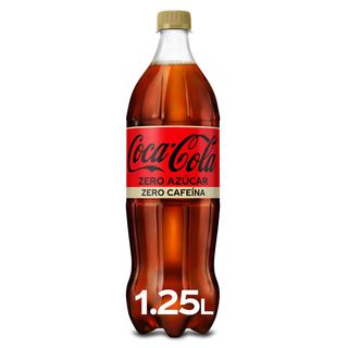 Coca-Cola Zero Azúcar Zero Cafeína 1.25 L