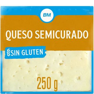BM Queso Semicurado Cuña 250 G