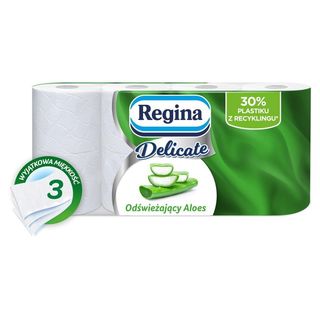 Regina Papier toaletowy AloeVera 3-w 150 lis 8 szt.