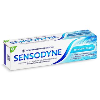 Pasta De Dientes Protección Diaria Sensodyne Tubo 75 Ml