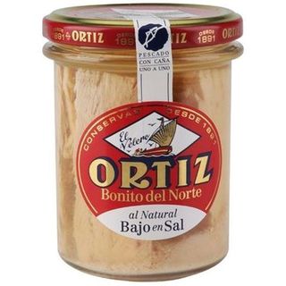 Bonito Del Norte Al Natural Bajo En Sal Ortiz, Frasco 150 Gr. (17278904)