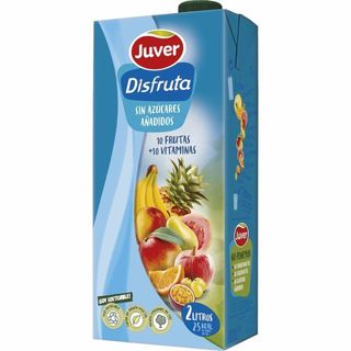 Bebida Refrescante Sin Azucar 10F+10V Disfruta Brick 1,5L