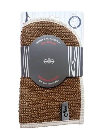 Elite Spa Rękawica do kąpieli 2w1 Juta i Bawełna