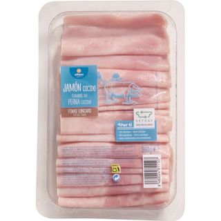 Jamon Cocido Finas Lonchas, Paquete 260 G