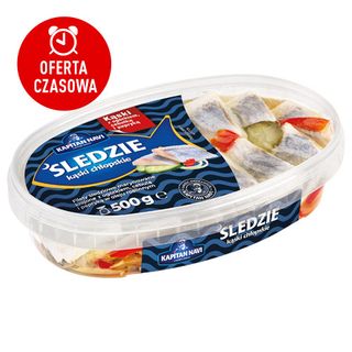 Śledzie, 500 g: po chłopsku
