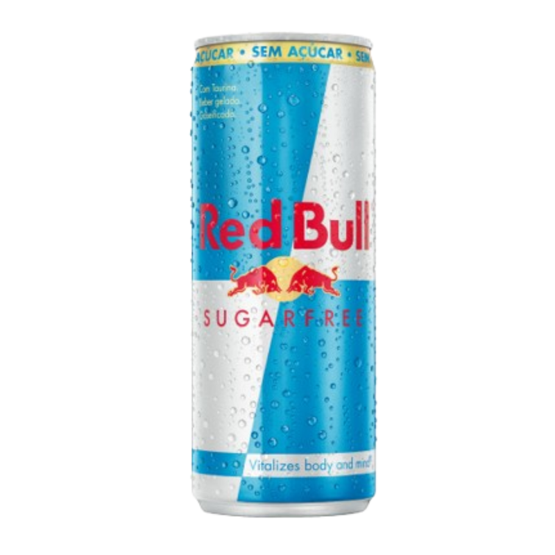 Red Bull Gaseificada Sem Açúcar 25cl