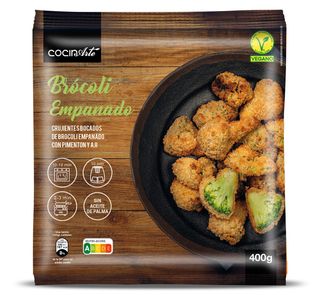 Brócoli Empanado Cocinarte Bolsa 400 G