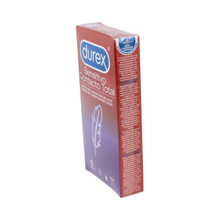DUREX SENSITIVO CONTACTO TOTAL PRESERVATIVOS 6 U