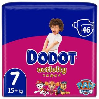 Pañal +15 Kg Talla 7 Dodot Activity, Paquete 46 Uds (26591644)