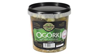 Dominik - Ogórki kwaszone wyśmienite - 1000 / 650 g