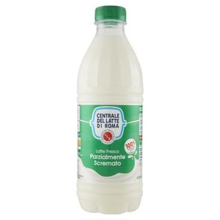 Centrale del Latte di Roma Latte Fresco Parzialmente Scremato 1000 ml